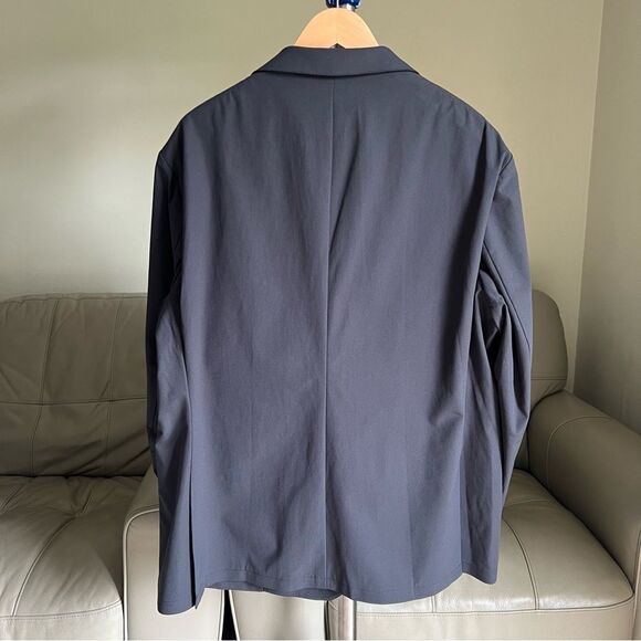 NEW Sene Sz 50 Soho Flex Tech Sport Coat Unstructured Blazer Jacket Gray Travel - Picture 13 of 13